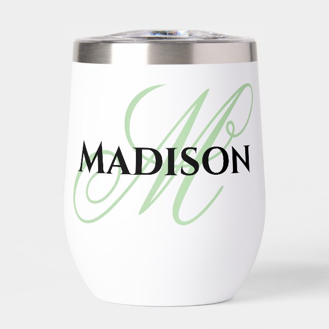 Personalized outdoor wine glass (Front)