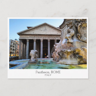Personalized, Pantheon, Rome, Italy Postcard
