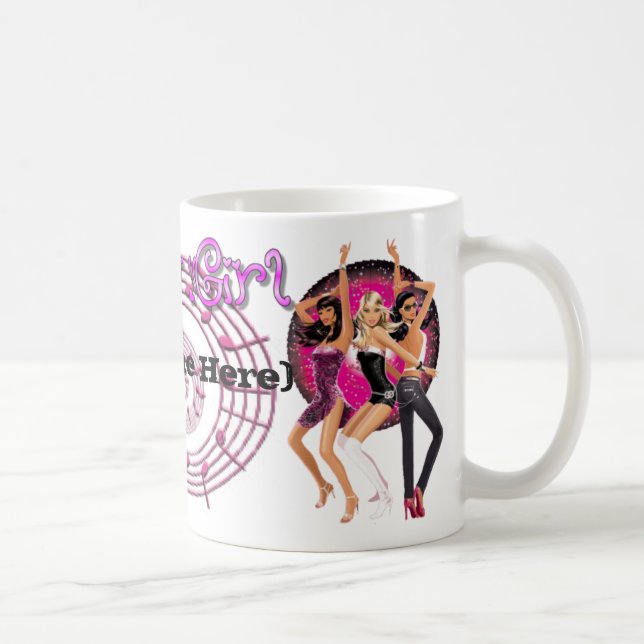 Personalized Party Girl - Mug (Right)