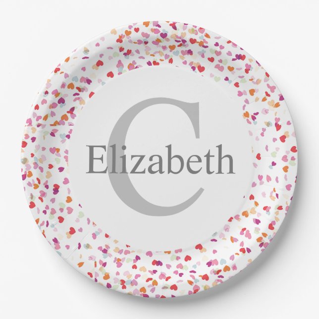 Personalized Party Paper Plates (Front)