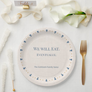 Personalized Passover Seder Plate with Family Name