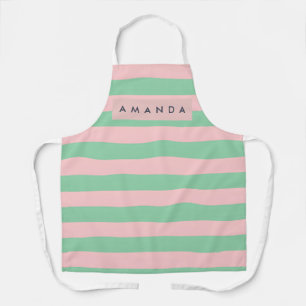 Personalized Pastel & Almond Blossom Design Apron