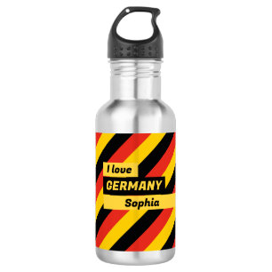 Personalized Patriotic German Flag 532 Ml Water Bottle