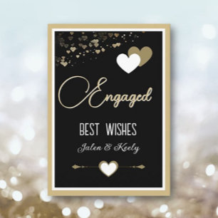 Personalized! Perfect Couples Engagement Card