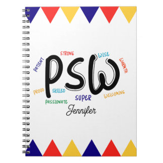 Personalized Personal Support Worker PSW  Notebook