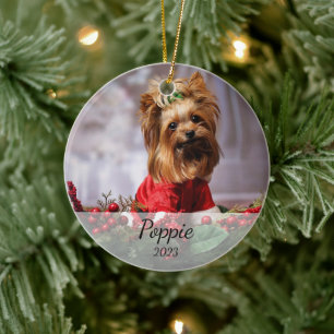 Personalized Pet Christmas Ornament