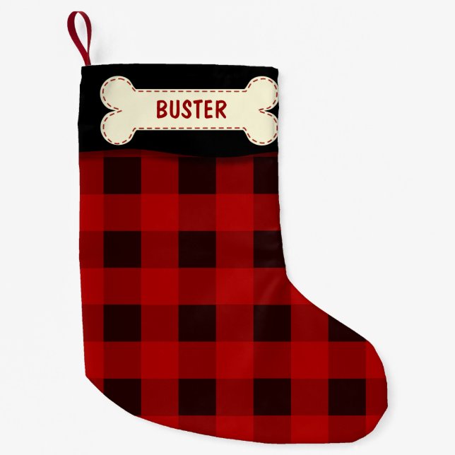 Personalized Pet Dog Christmas Stocking (Front)