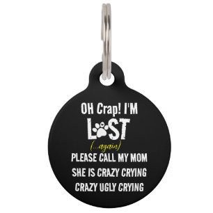 Personalized Pet ID Tag   Custom Dog Cat Name Tag
