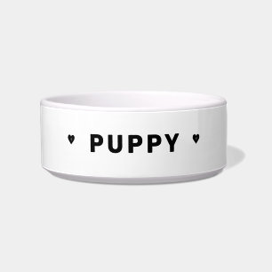 Personalized  Pet Name Ceramic Bowl