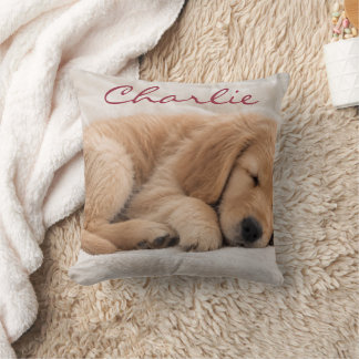 Personalized Pet Name Photo Cushion