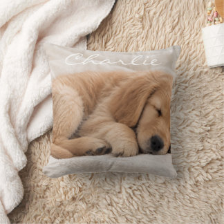 Personalized Pet Name Photo Cushion