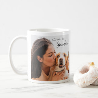 Personalized Pet Photo Dog Grandma Mother's Coffee Mug