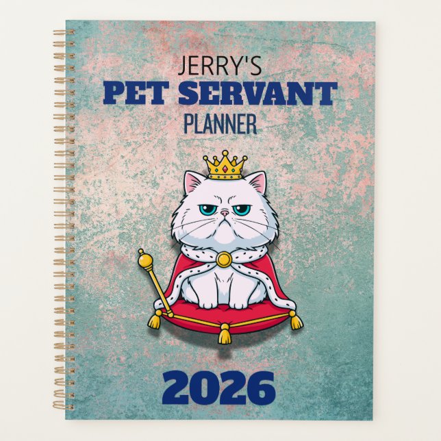 Personalized Pet Servant Planner (Front)