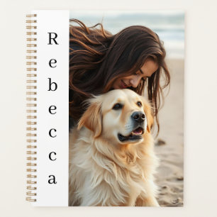 Personalized Photo and Name  Planner