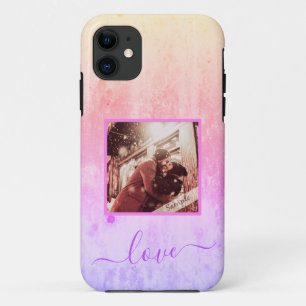 Personalized Photo and Text Love Friend Family Case-Mate iPhone Case
