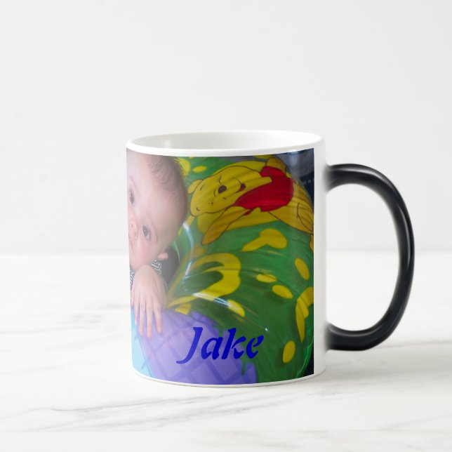 Personalized Photo and Text Mug. Magic Mug (Right)