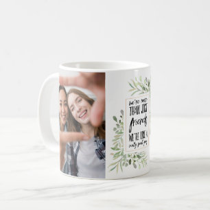 Personalized Photo Best Friends Mug