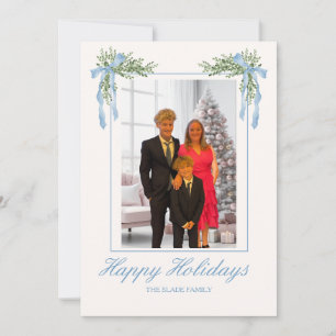 Personalized Photo Christmas Card