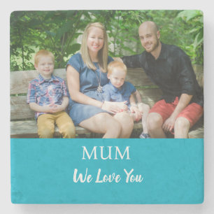 Personalized Photo Coaster   Custom Drink Coaster