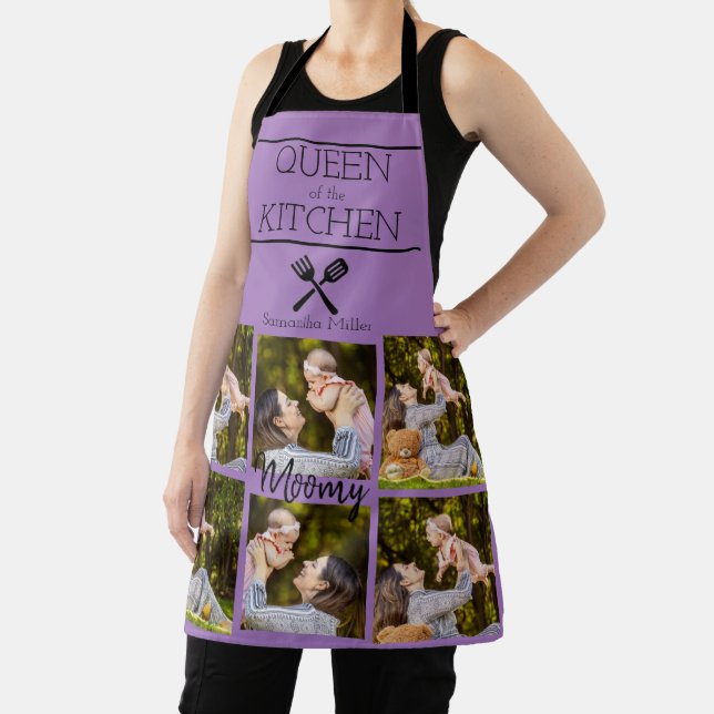 Personalized Photo Collage Kitchen Apron (Insitu)