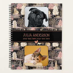 Personalized Photo Collage Modern Christmas Planner
