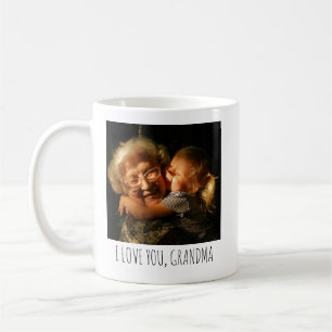 Personalized Photo Cup Custom Text Grandma Picture