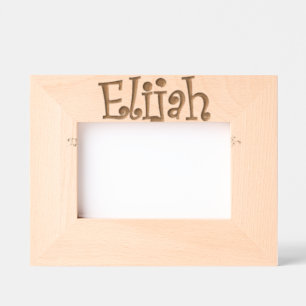 Personalized Photo frame Elijah / Picture frame