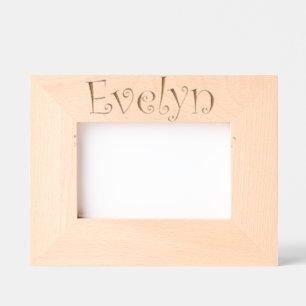 Personalized Photo Frame Evelyn