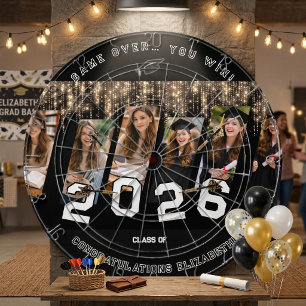 Personalized Photo Funny Gift Graduation  Dartboard