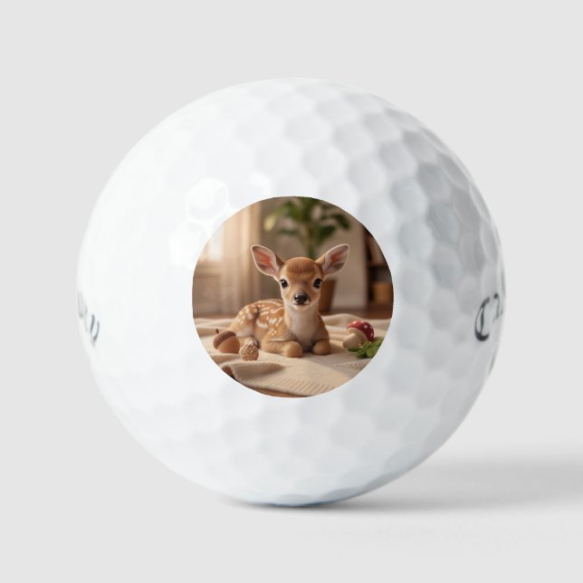 Personalized Photo Golf Ball for Golf Lovers (Front)