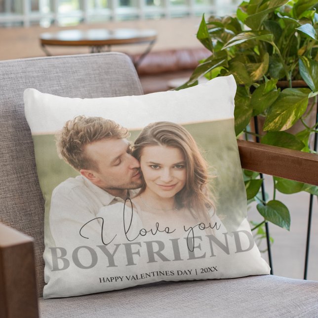 Personalized Photo I Love You Cushion (Creator Uploaded)