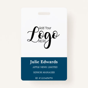 Personalized Photo ID & Logo security pass ID Badge