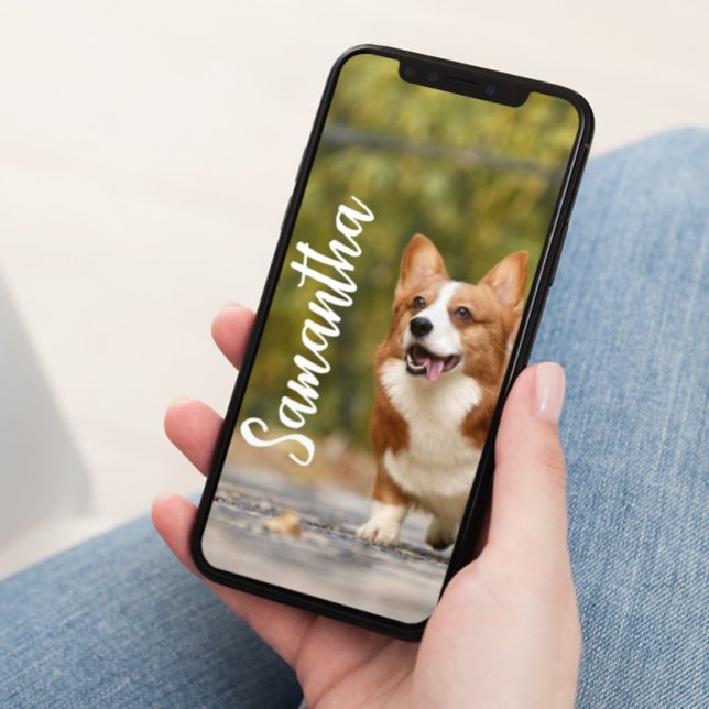 Personalized Photo Monogram Phone Wall Paper  Poster (Creator Uploaded)