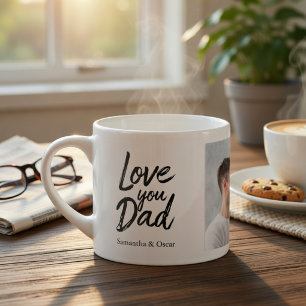 Personalized Photo Mug for Dad   Custom Kids Names