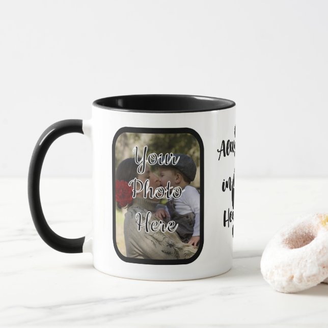 Personalized Photo Mug – Special Memory (With Donut)