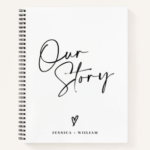 Personalized Photo Our Story Couple Journal