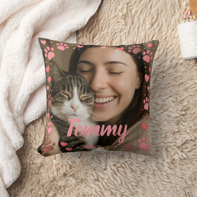 Personalized Photo Pet Lover's Pillow (Blanket)