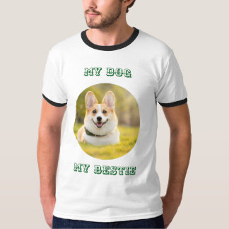 Personalized Photo Template for My Dog - My Best T-Shirt