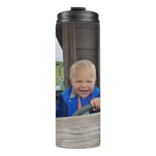 PERSONALIZED PHOTO THERMAL TUMBLER