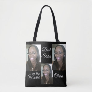 PERSONALIZED PHOTO TOTE BAG