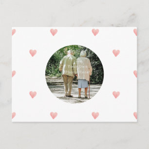 Personalized Photo Valentine's Day Card. Postcard