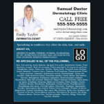 Personalized Photograph, Dermatologist Dermatology Flyer<br><div class="desc">Personalized Photograph,  Dermatologist,  Dermatology Clinic Advertising Flyers By The Business Card Store.</div>