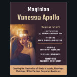 Personalized Photograph, Magician Advertising Flyer<br><div class="desc">Personalized Photograph,  Magician Advertising Flyers By The Business Card Store.</div>