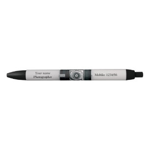 Personalized Photographer Camera Pen