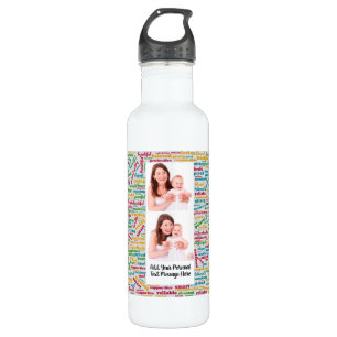  Personalized Photos And Text Funny Mothers Day 710 Ml Water Bottle