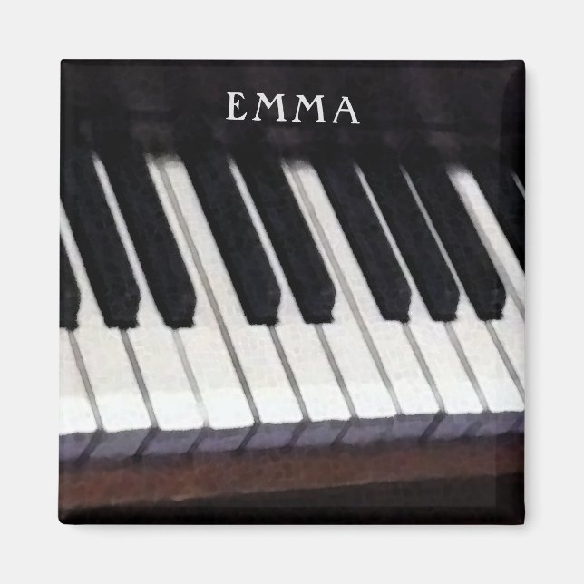 Personalized Piano Magnet (Front)