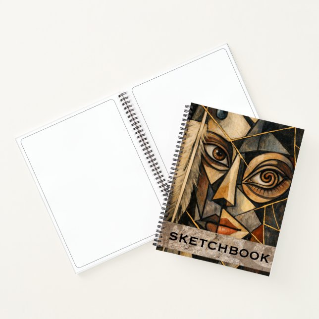 Personalized Picasso-Inspired Art Journal (Inside)
