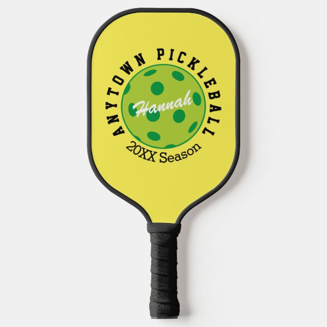 PERSONALIZED Pickleball Pickleball Paddle (Front)