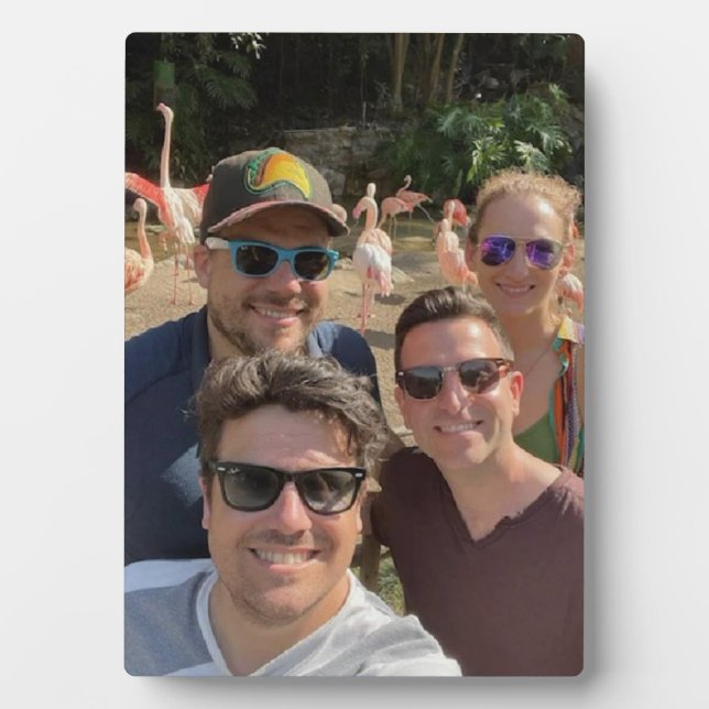 PERSONALIZED PICTURE in Frameless Photo Plaque (Front)