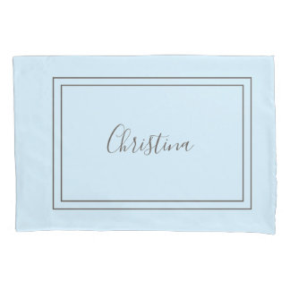 Personalized pillow case